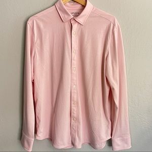 UNTUCKit Luxe Tee Button-Down Pale Lilac Large